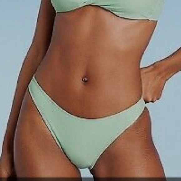 Shade & Shore Other - NWT Womens Shade & Shore Bikini Bottoms. Size XL. Green